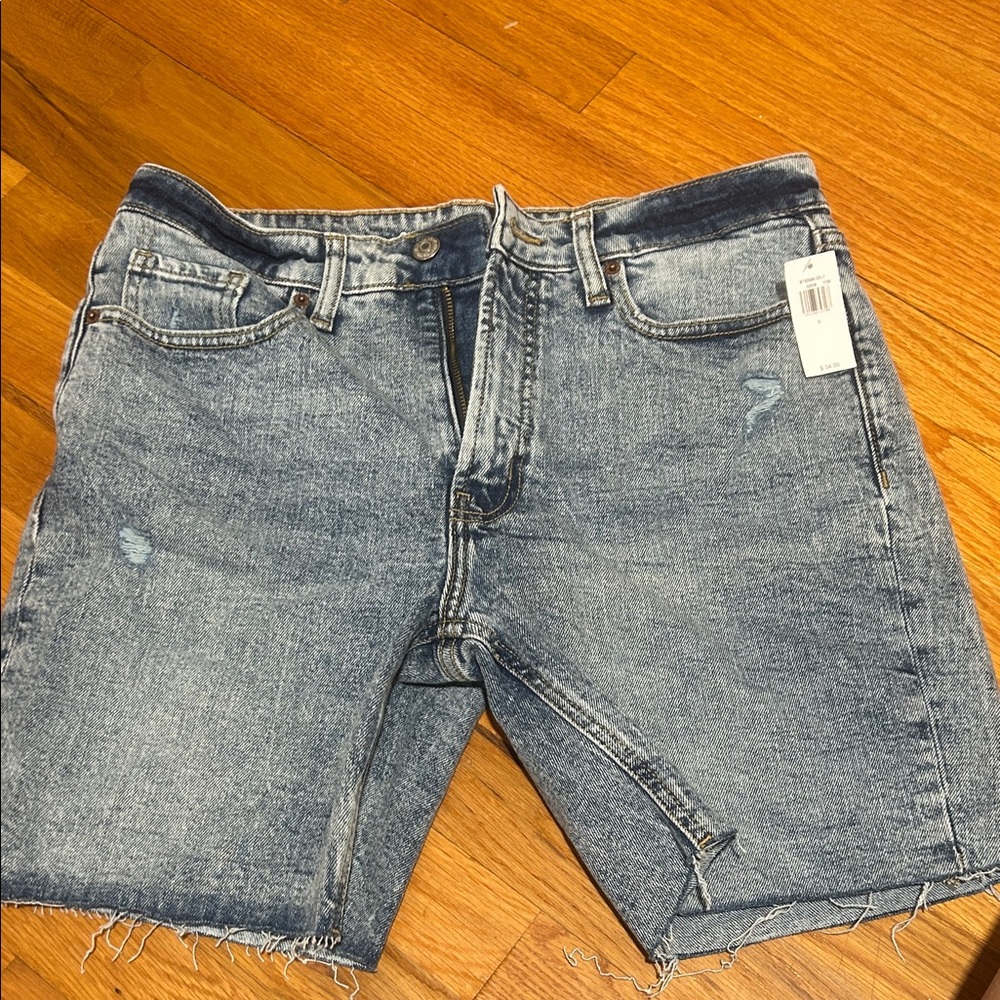 Old Navy Women's Denim Blue Shorts